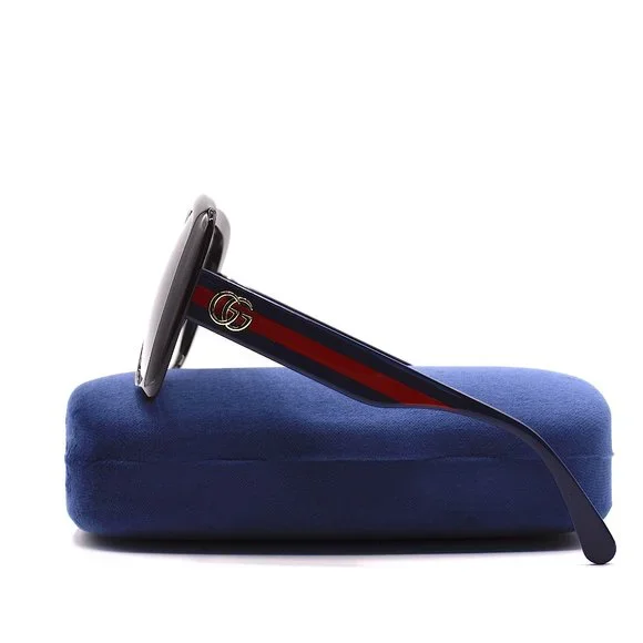 NEW GUCCI GG0713S 001 BLACK BLUE GREY GRADIENT AUTHENTIC  display picture 1